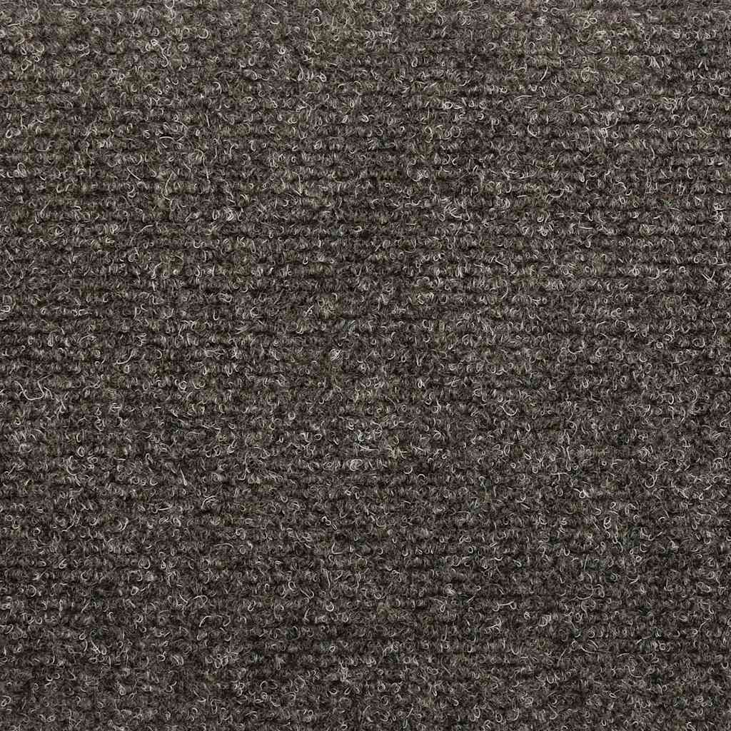 Tappetini per scale autoadesivi 20 pz 56x17x3 cm antracite semicircolari