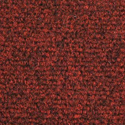 Tappetini per scale autoadesivi 30 pz 56x17x3 cm Bordeaux Rosso Semicircolari | homemem39
