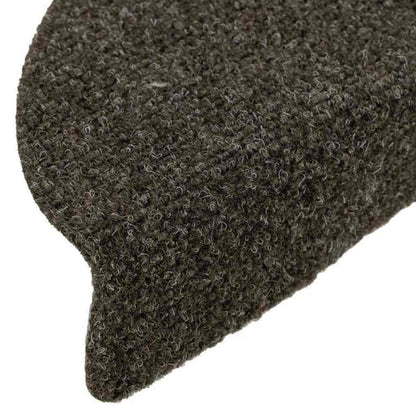 Tappetini per scale autoadesivi 30 pz 56x17x3 cm antracite semicircolari | homemem39