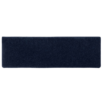 Tappetini per scale autoadesivi 30 pz 65x21x4 cm blu navy bordo rettangolare | homemem39