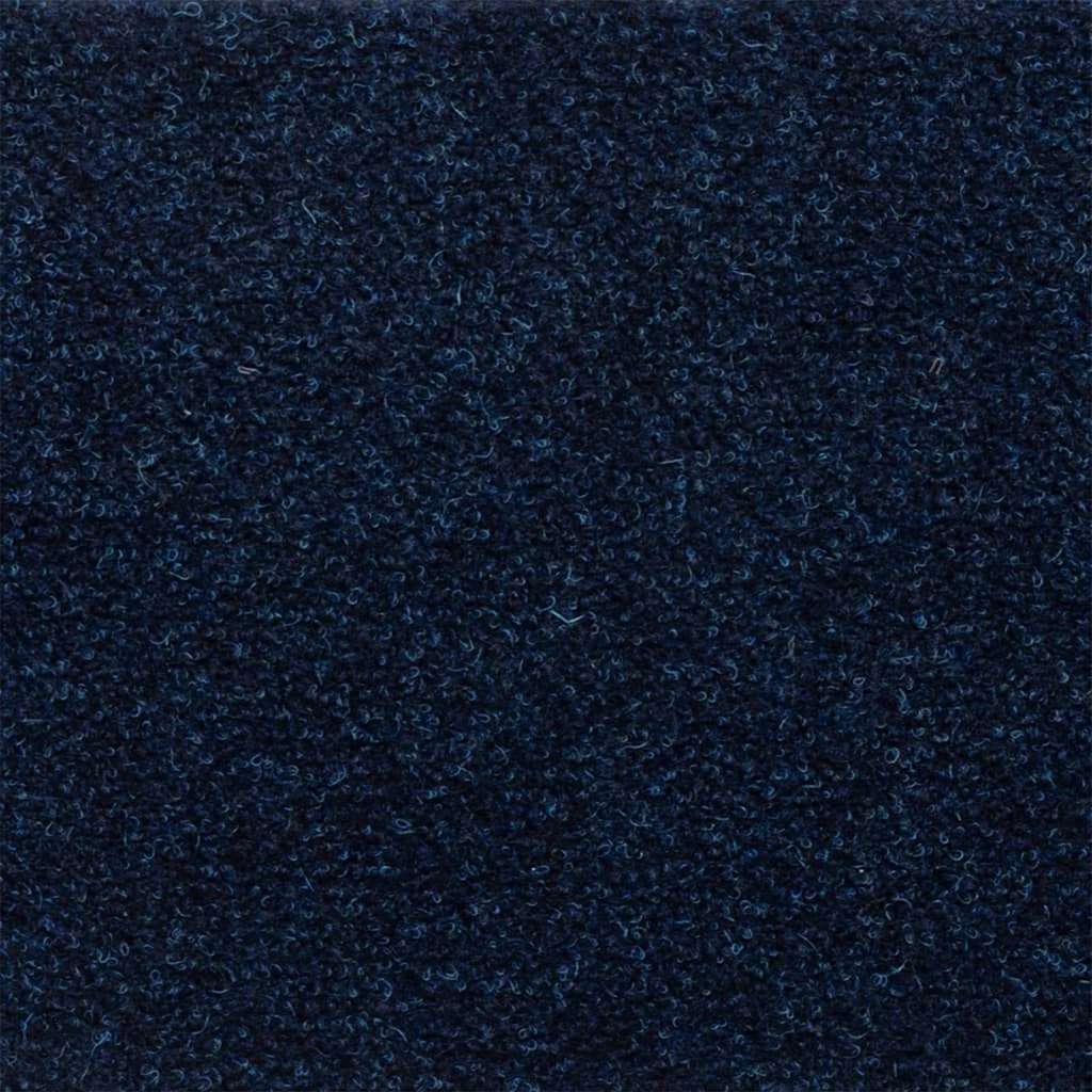 Tappetini per scale autoadesivi 30 pz 65x21x4 cm blu navy bordo rettangolare | homemem39