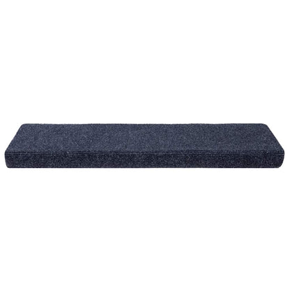 Tappetini per scale autoadesivi 20 pz 65x21x4 cm Antracite Bordo rettangolare | homemem39