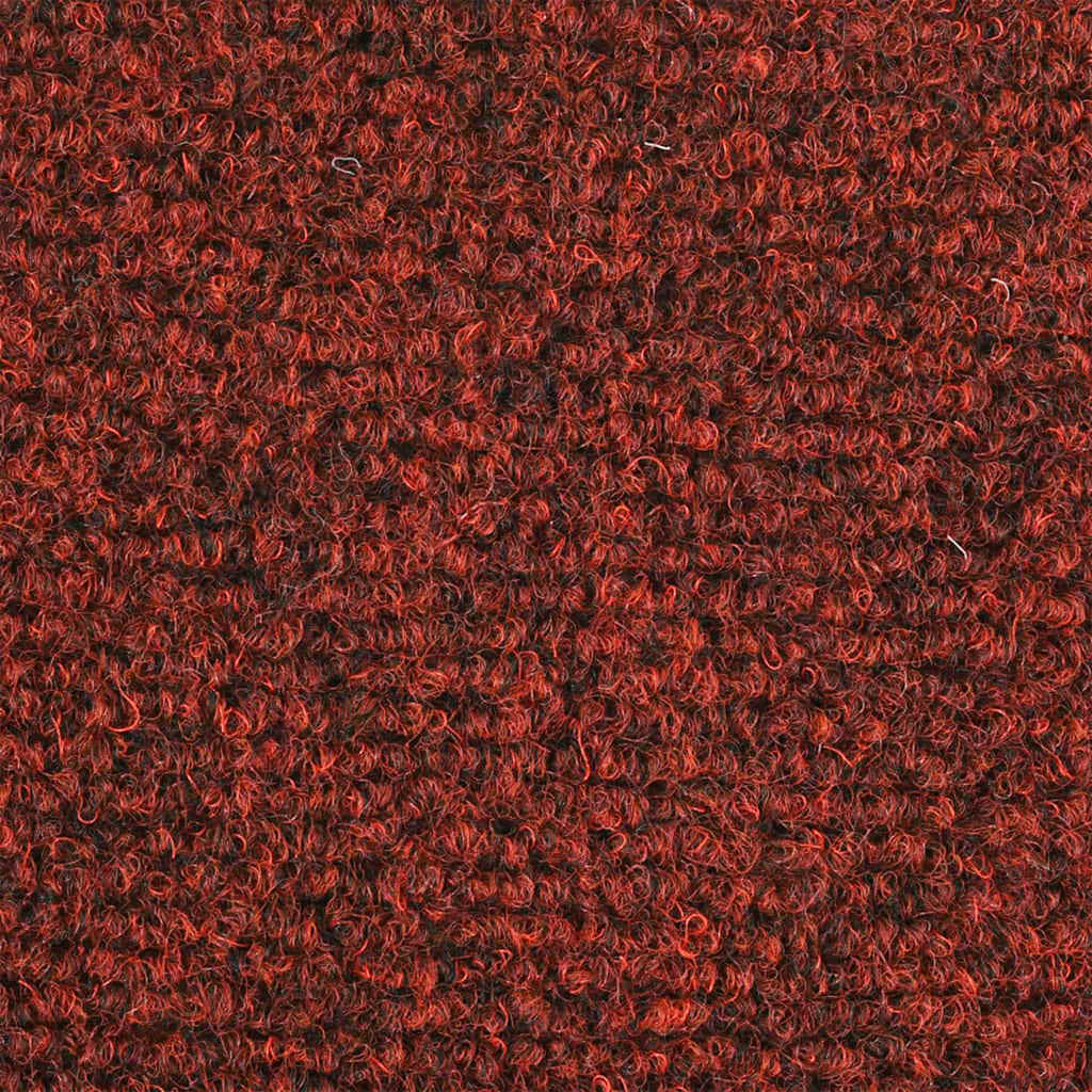 Tappetini per scale autoadesivi 30 pz 76x20 cm Bordeaux Rosso Rettangolari | homemem39