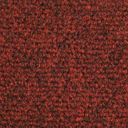 Tappetini per scale autoadesivi 30 pz 76x20 cm Bordeaux Rosso Rettangolari | homemem39