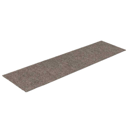 Tappetini per scale autoadesivi 30 pz 76x20 cm Beige Rettangolari | homemem39