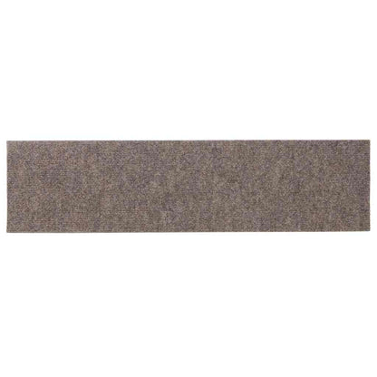 Tappetini per scale autoadesivi 30 pz 76x20 cm Beige Rettangolari | homemem39