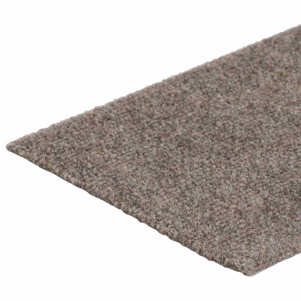 Tappetini per scale autoadesivi 30 pz 76x20 cm Beige Rettangolari | homemem39