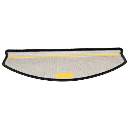 Tappetini per scale 30 pz 65x24x4 cm Antracite Semicircolari Grandi | homemem39