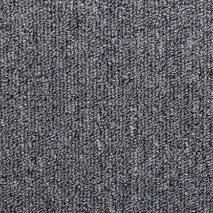 Tappetini per scale 30 pz 65x21x4 cm Grigio scuro Bordo rettangolare
