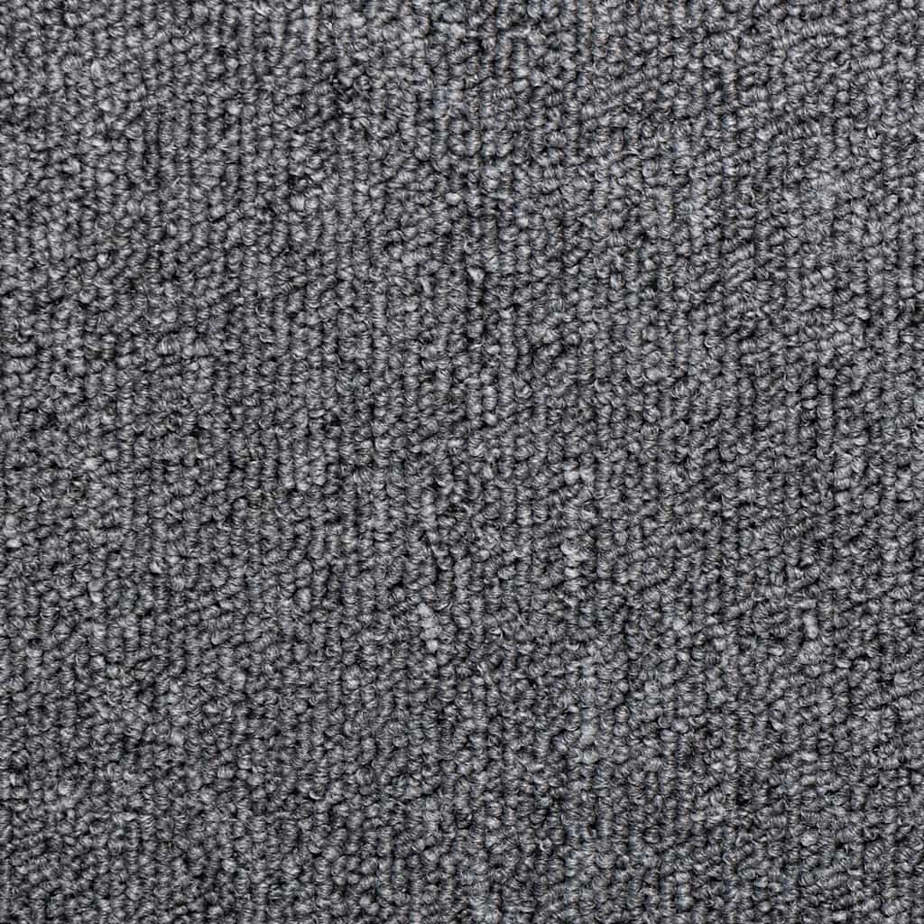 Tappetini per scale 30 pz 65x21x4 cm Grigio scuro