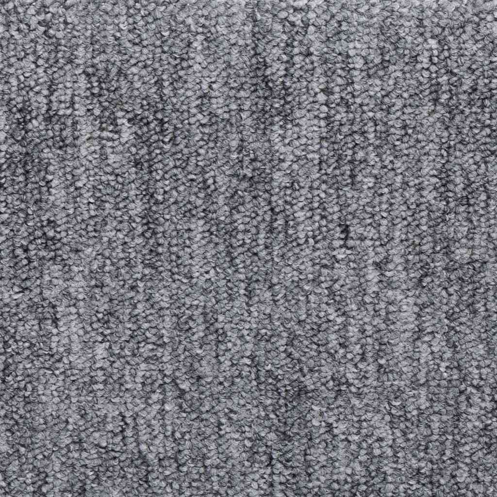 Tappetini per scale 30 pz 65x21x4 cm Grigio chiaro Bordo rettangolare | homemem39