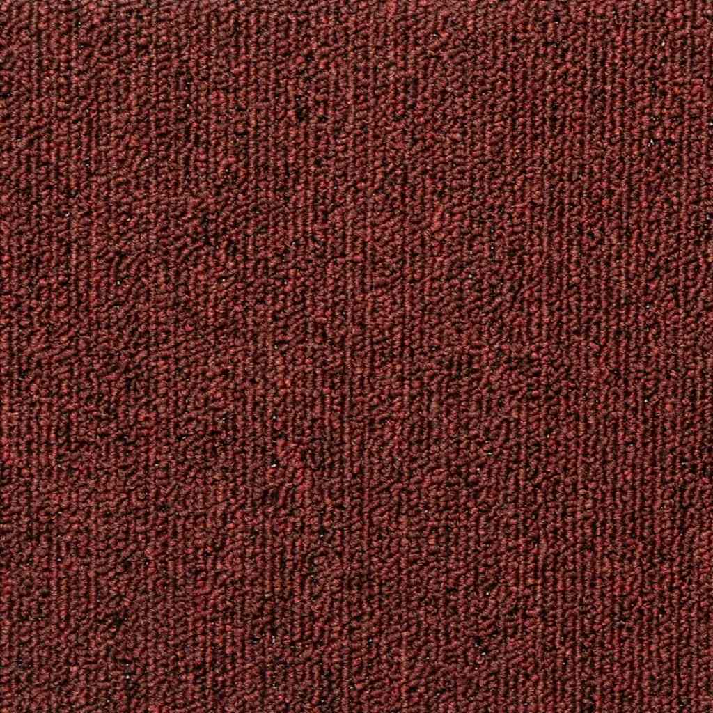 Tappetini per scale 30 pz 65x21x4 cm Bordeaux bordo rettangolare | homemem39