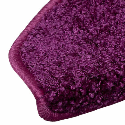 Tappetini per scale 20 pz 65x21x4 cm Viola Semicircolari Grandi | homemem39