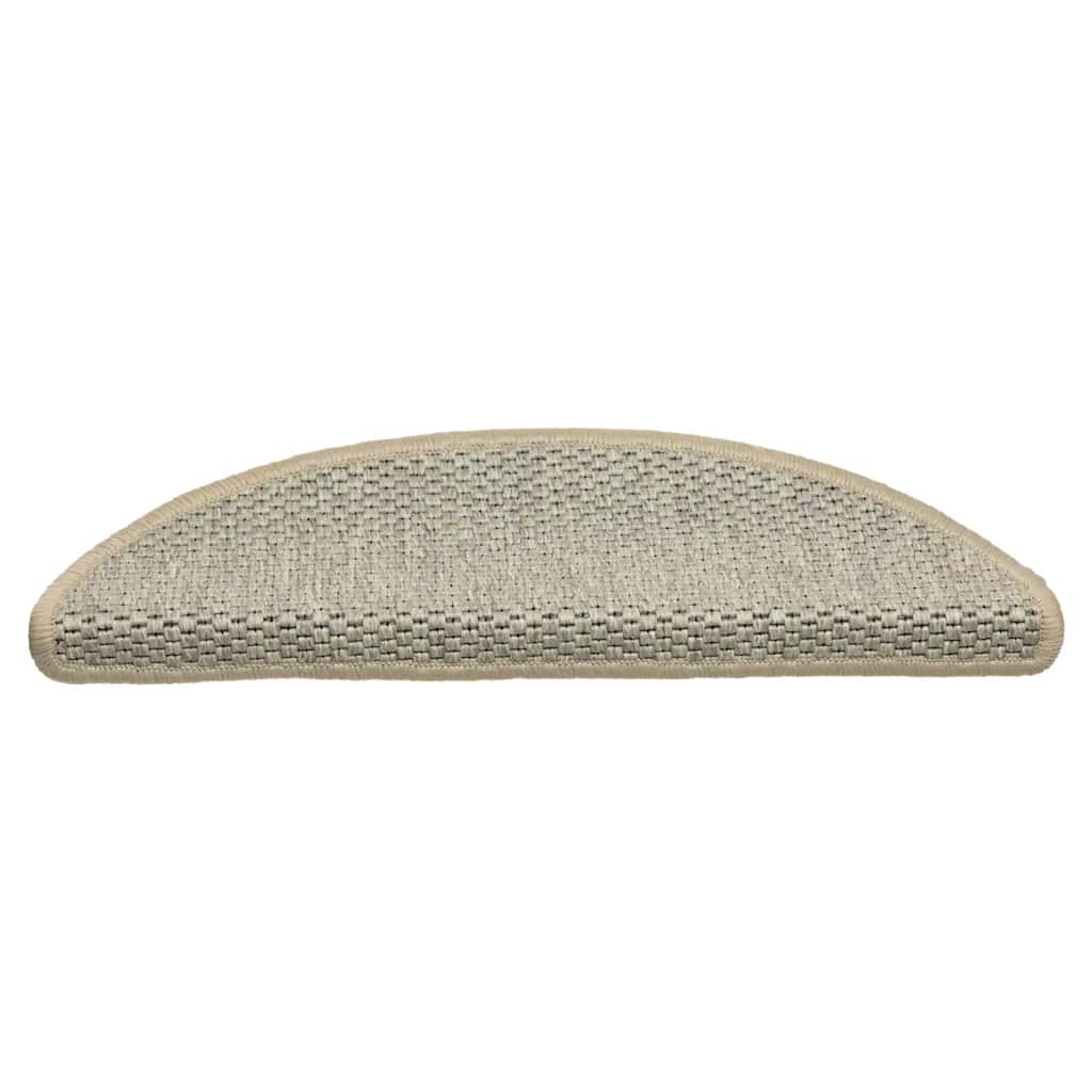 Tappeti Adesivi Scale Aspetto Sisal 30pz 56x17x3cm Verde Chiaro | homemem39