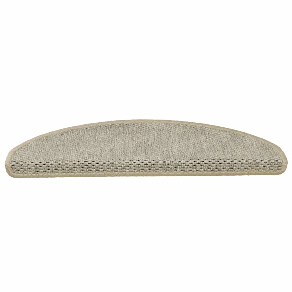 Tappeti Adesivi Scale Aspetto Sisal 30pz 65x21x4cm Verde Chiaro | homemem39
