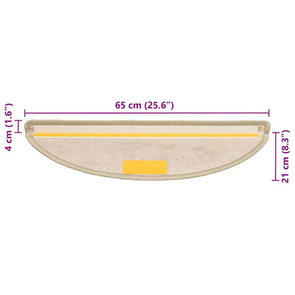 Tappeti Adesivi Scale Aspetto Sisal 30pz 65x21x4cm Verde Chiaro | homemem39