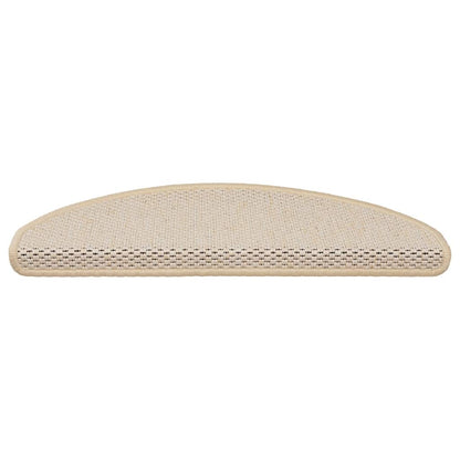 Tappeti Autoadesivi Scale Aspetto Sisal 30pz 65x21x4 cm Berbero | homemem39