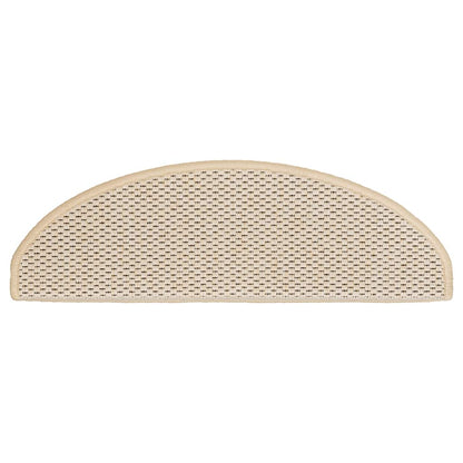 Tappeti Autoadesivi Scale Aspetto Sisal 30pz 65x21x4 cm Berbero | homemem39