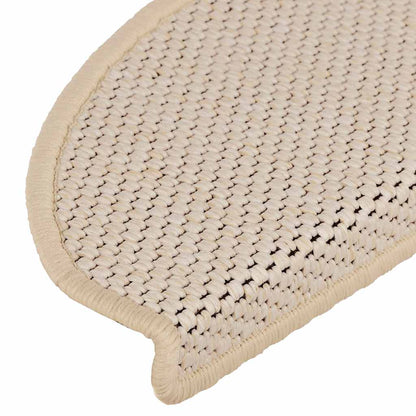 Tappeti Autoadesivi Scale Aspetto Sisal 30pz 65x21x4 cm Berbero | homemem39