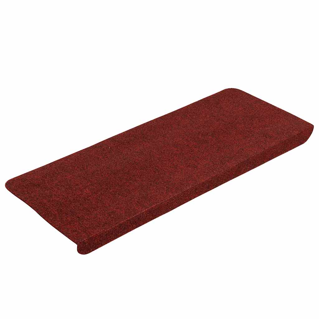 Tappetini Autoadesivi per Scale 30 pz Rossi