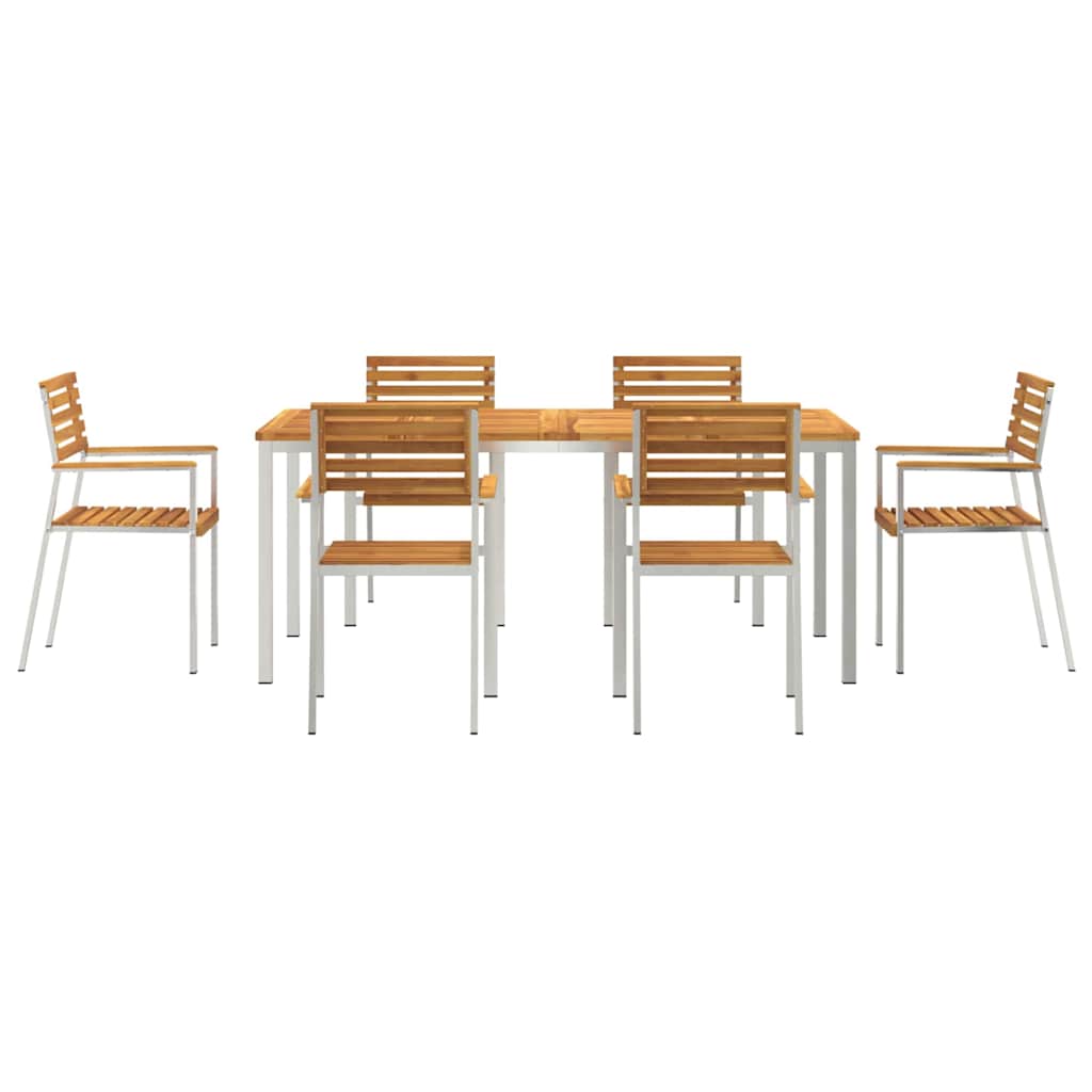 Set da Pranzo per Giardino 7 pcs | homemem39