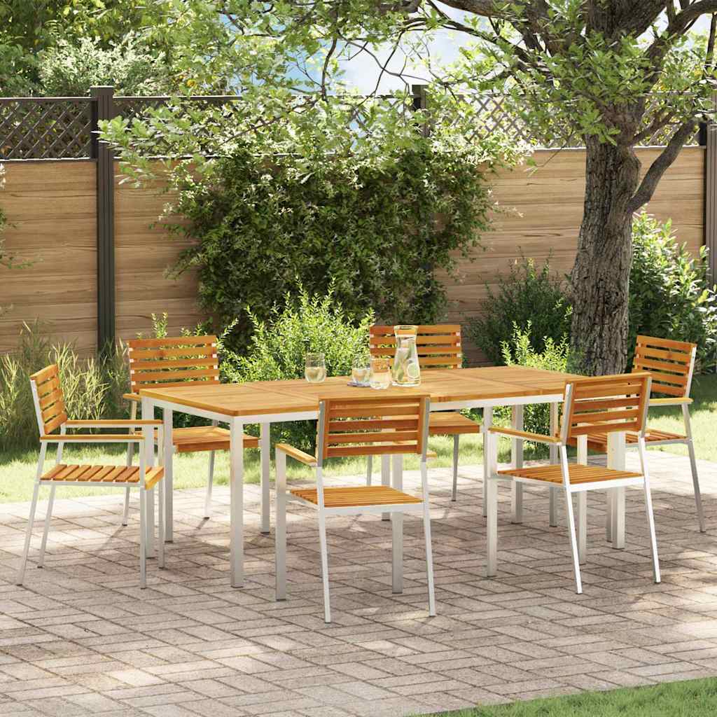 Set da Pranzo per Giardino 7 pcs