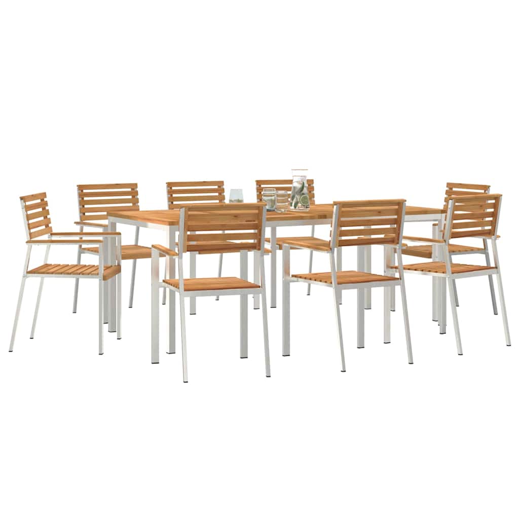 Set da Pranzo per Giardino 9 pcs | homemem39