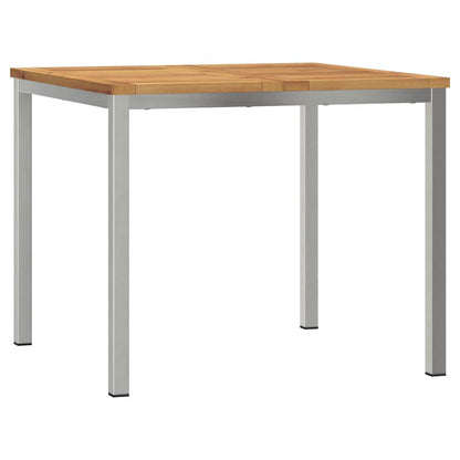 Set da pranzo per esterni 5 pcs Legno di Acacia Massello