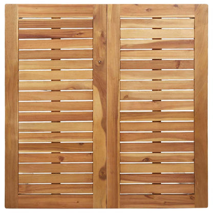 Set da pranzo per esterni 5 pcs Legno di Acacia Massello