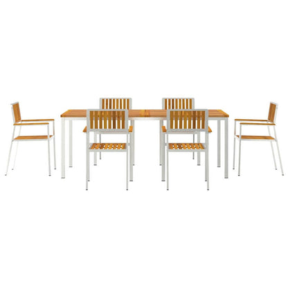 Set da pranzo per esterni 7 pcs