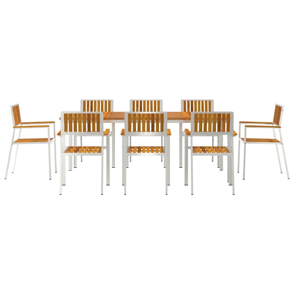 Set da pranzo per esterni 9 pcs