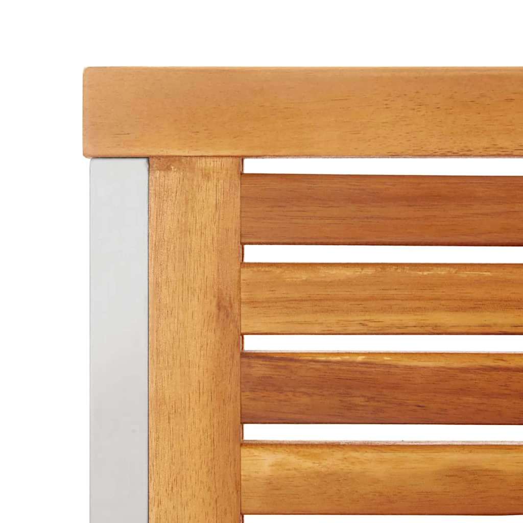 Setdapranzodagiardino 7 pcs Acacia solida - homemem39