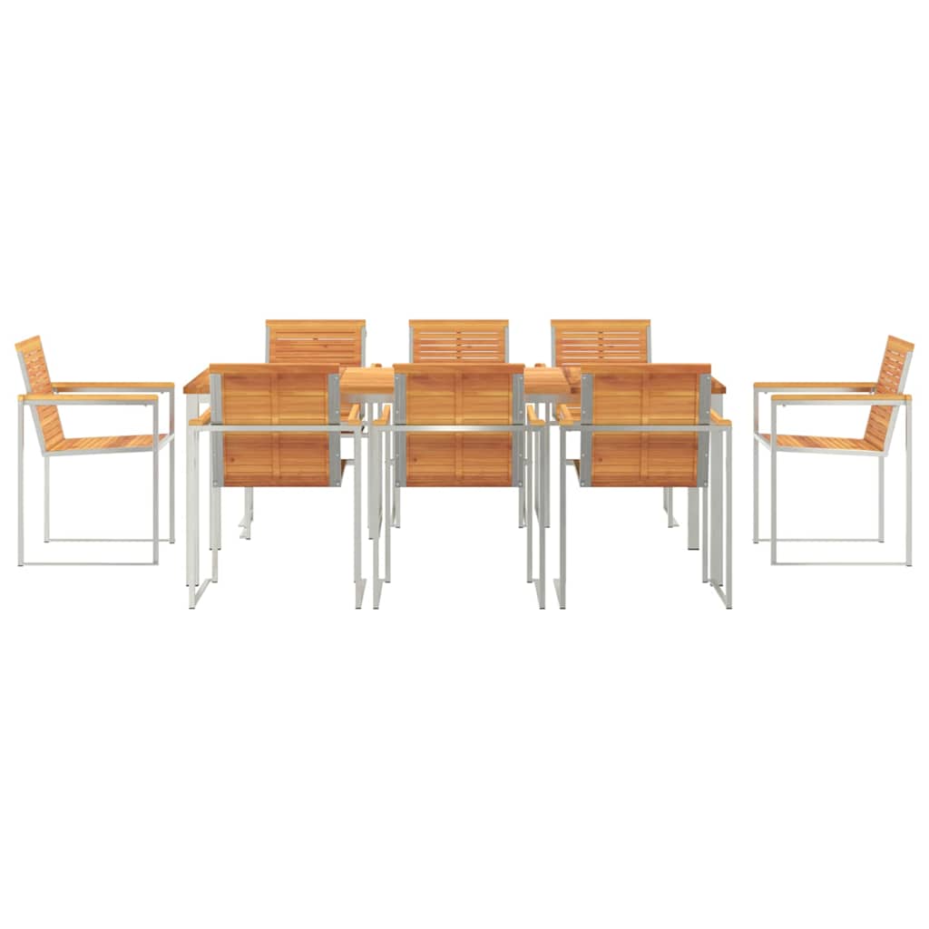 Set da Pranzo per Giardino 9 pcs | homemem39