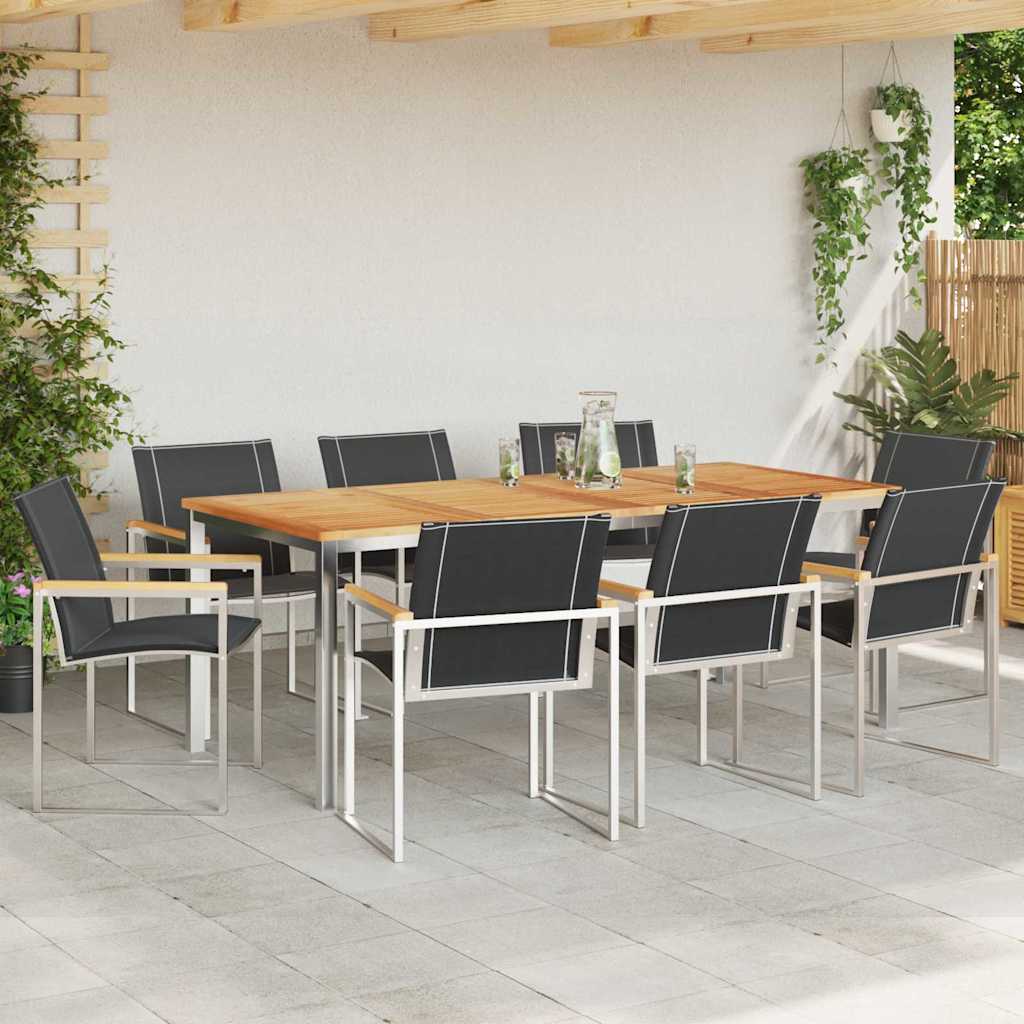 Set da Pranzo per Giardino 9 pcs | homemem39