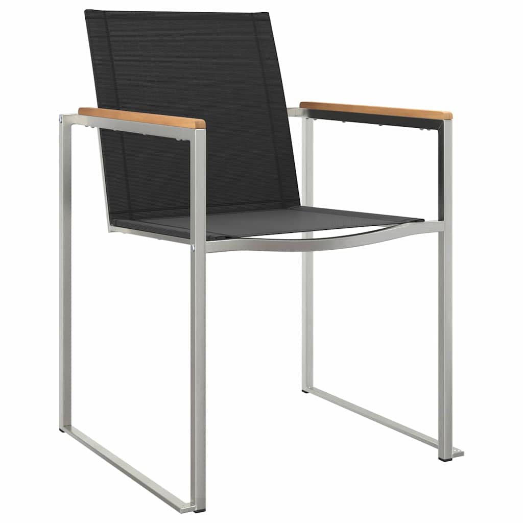 Set da Pranzo per Giardino 3 pcs Legno di Acacia Massello | homemem39
