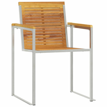 LettinodaSole 3-persona 3 pcs Marrone 200x60x88cm Teak solido