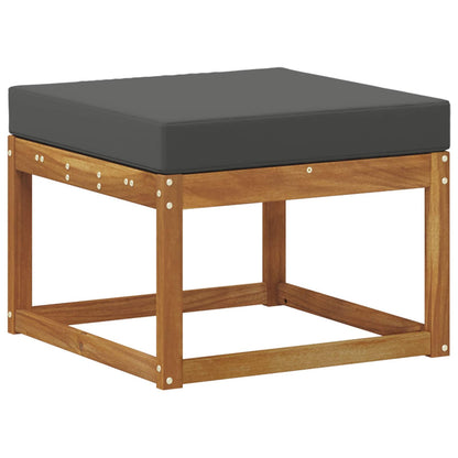 Set di divani da esterno con cuscino 6 pcs Naturale e Antracite