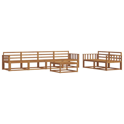 Set di divani da esterno 7 pcs Naturale | homemem39