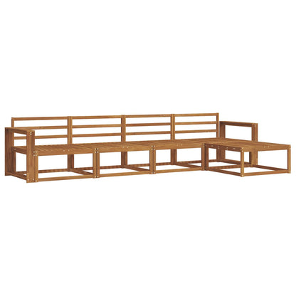 Set di divani da esterno 5 pcs Naturale | homemem39