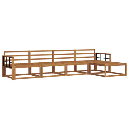 Set di divani da esterno 5 pcs Naturale | homemem39