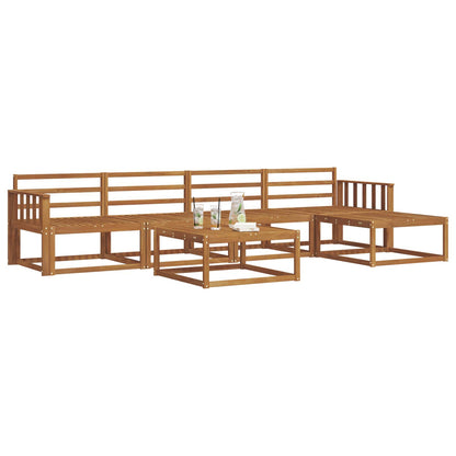Set di divani da esterno 6 pcs Naturale | homemem39