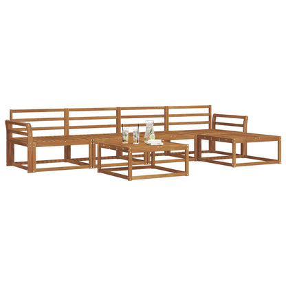Set di divani da esterno 6 pcs Naturale