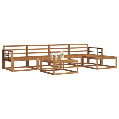 Set di divani da esterno 6 pcs Naturale | homemem39