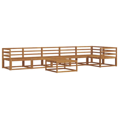 Set di divani da esterno 7 pcs Naturale