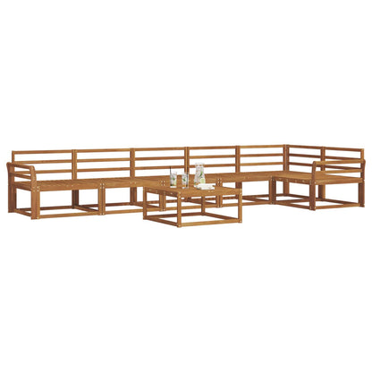 Set di divani da esterno 7 pcs Naturale | homemem39