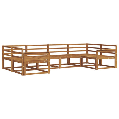 Set di divani da esterno 6 pcs Naturale | homemem39