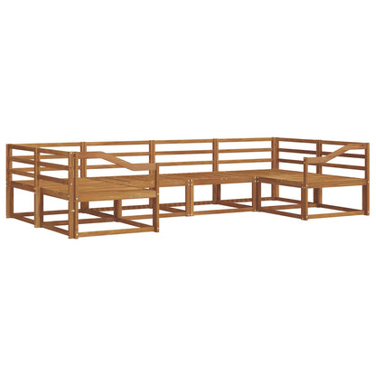 Set di divani da esterno 6 pcs Naturale | homemem39