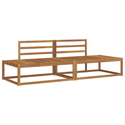 Set di divani da esterno Naturale Legno di Acacia Massello | homemem39