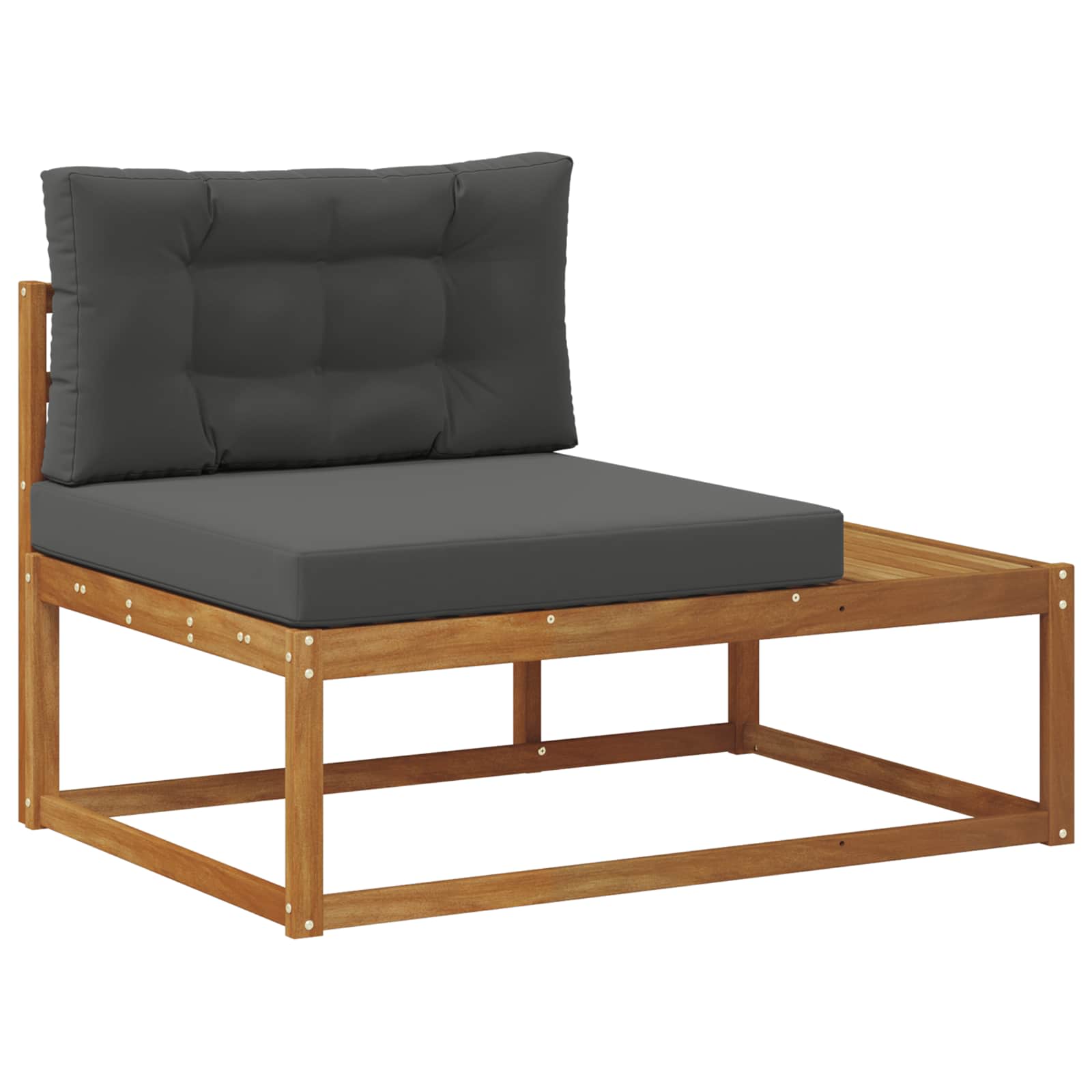 Set di divani da esterno con cuscino Naturale e Antracite | homemem39