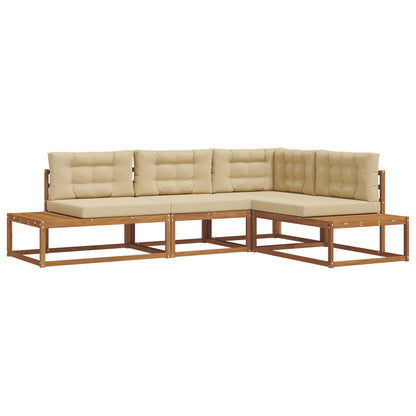 Set di divani da esterno Naturale e Beige | homemem39